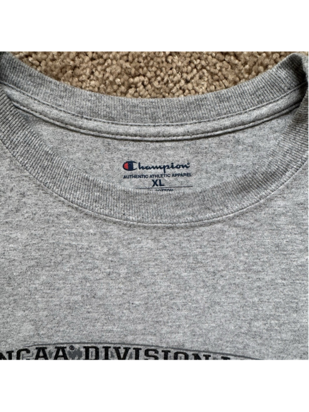 Champion 2014 NCAA Men’s Basketball 2nd & 3rd Rounds Championship Men’s XL Shirt - Picture 3 of 6
